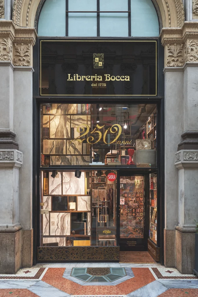 Origins in print- from Cuneo to global recognition - Libreria Bocca, Milan