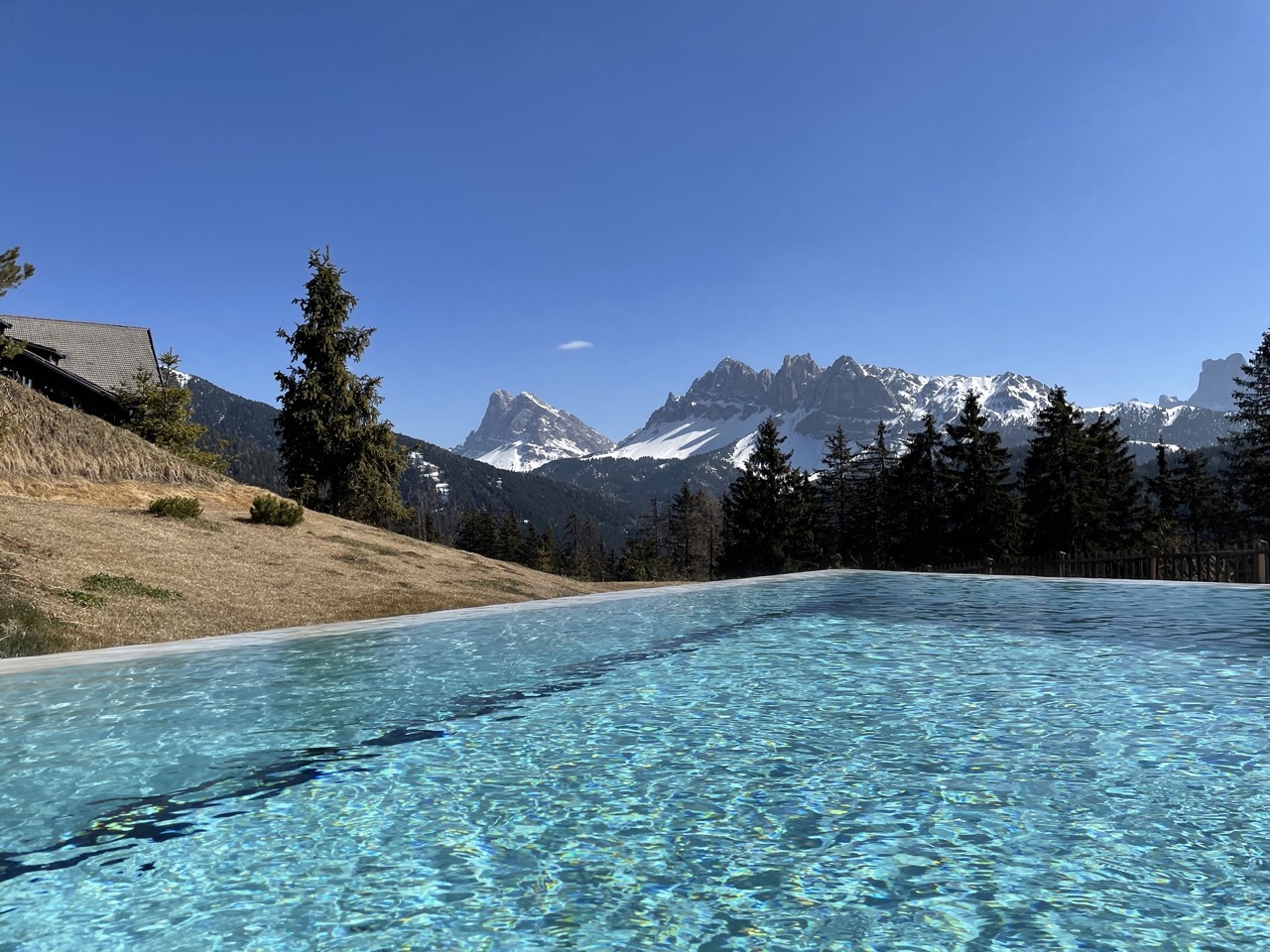 The pool at the Forestis
