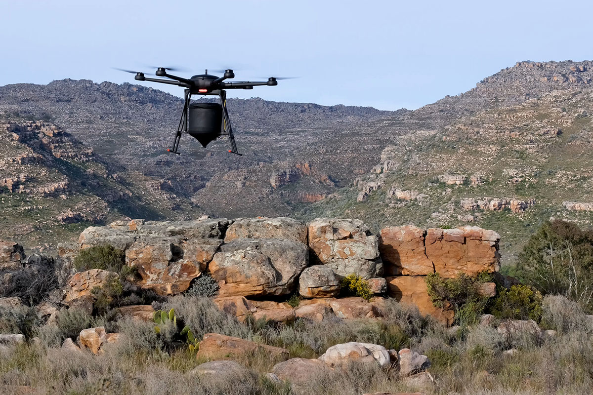 Lampoon, AirSeed drones can plant up to 40,000 Seed