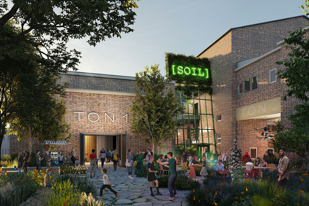 Lampoon, Fabrix, Atelier Gardens Entrance