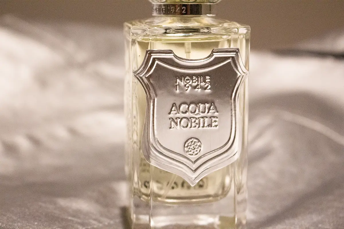 Acqua Nobile, part of Rigati collection, Nobile 1942