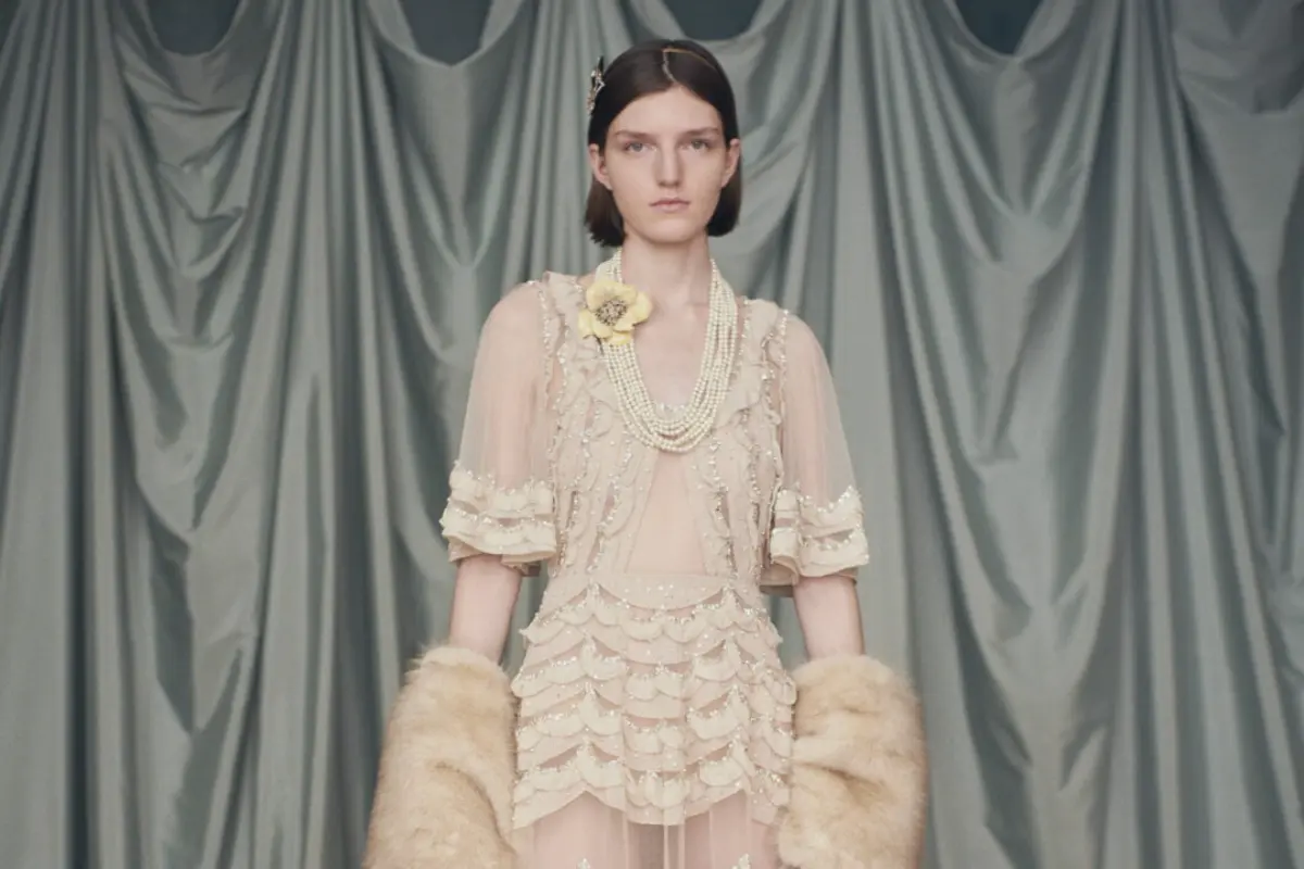 Alessandro Michele, from the lookbook for the Valentino Pre Spring 2025 collection