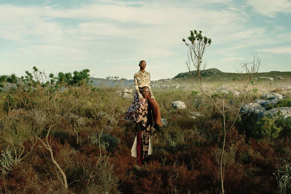 All looks Lukhanyo Mdingi. Photography Caroline Mackintosh