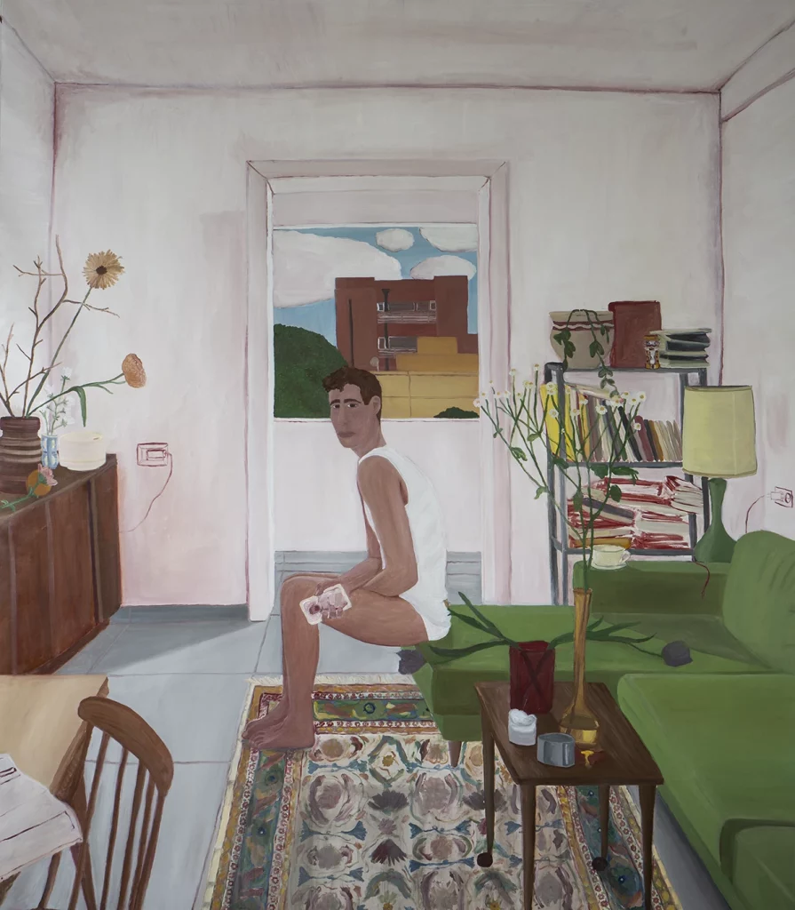 Amit Berman, Fals Solitude, 2024, Oil On Linen, 200x160cm