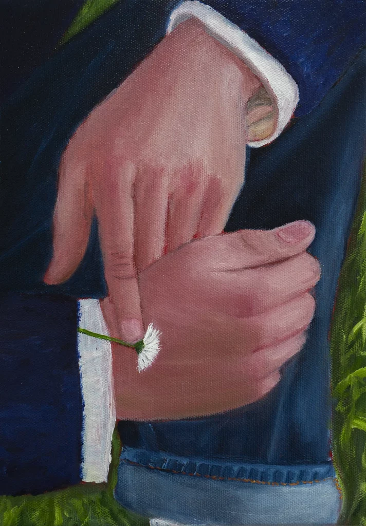 Amit Berman, Future, 2024, Oil On Canvas, 21x29,7cm