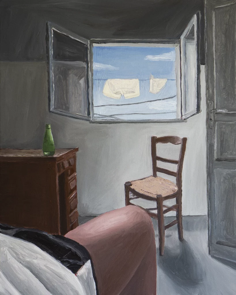 Amit Berman, Quantified Self, 2024, Oil On Linen, 50x40cm