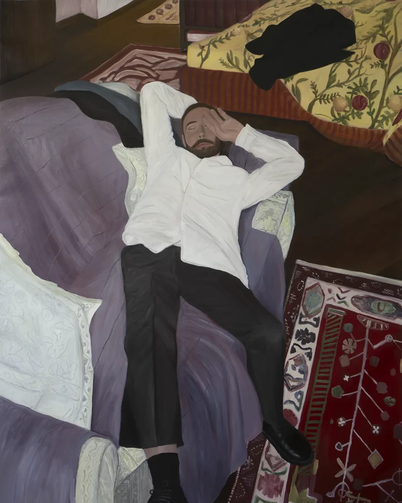 Amit Berman, Watershed, 2024, Oil On Linen, 150x120cm