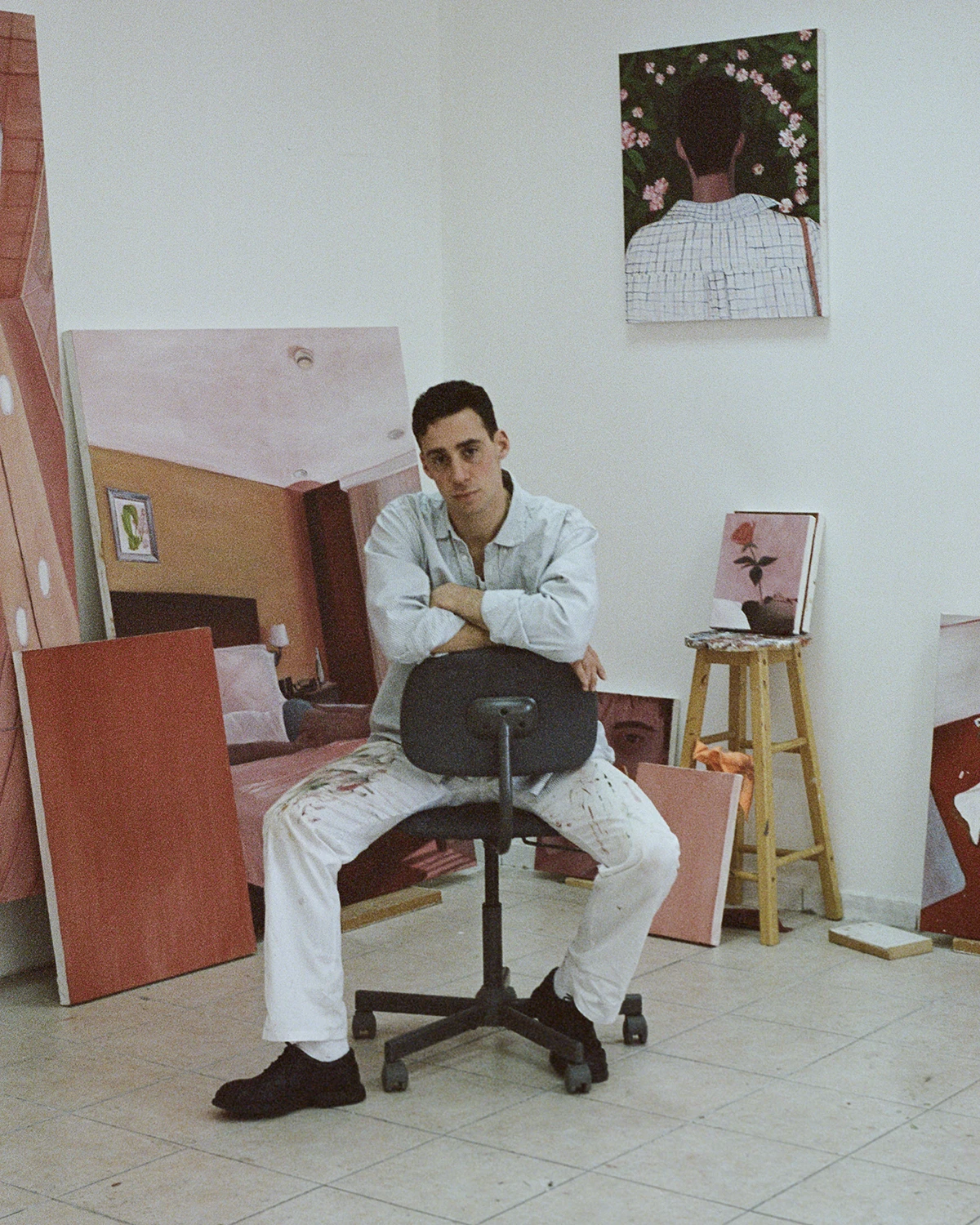 Amit Berman and his paintings