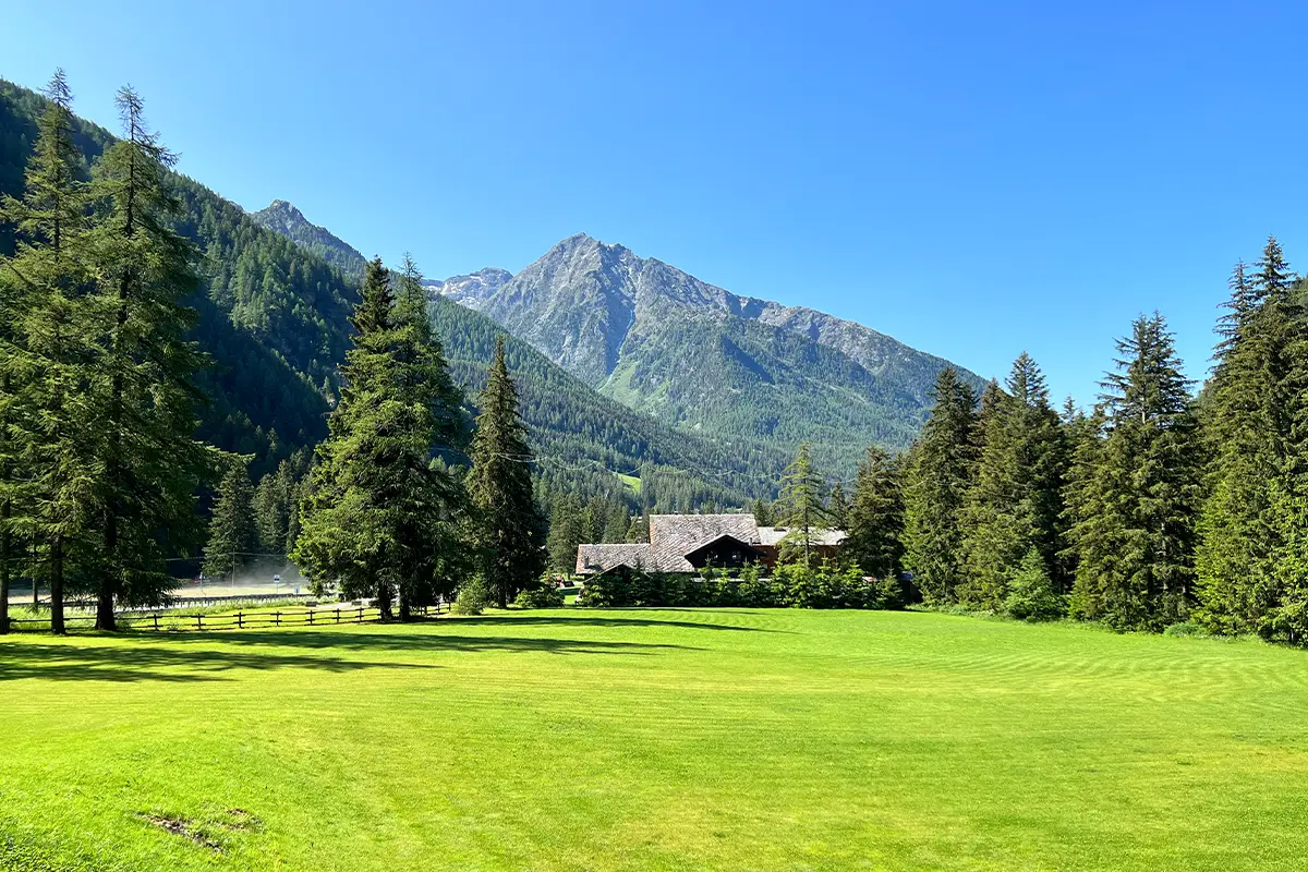 The Monte Rosa massif