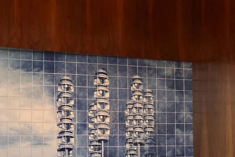 Art installation inside Torre