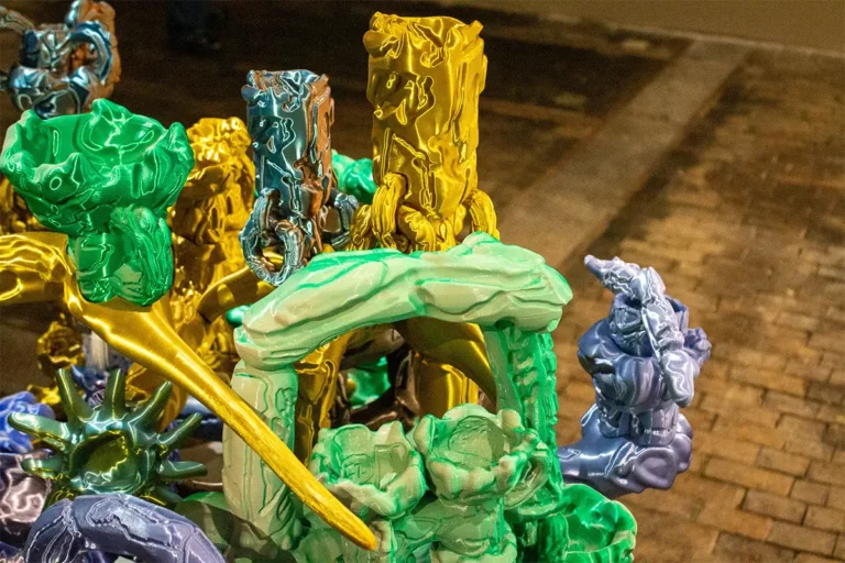 Lampoon Audrey Large and Théophile Blandet - tangible and intangible