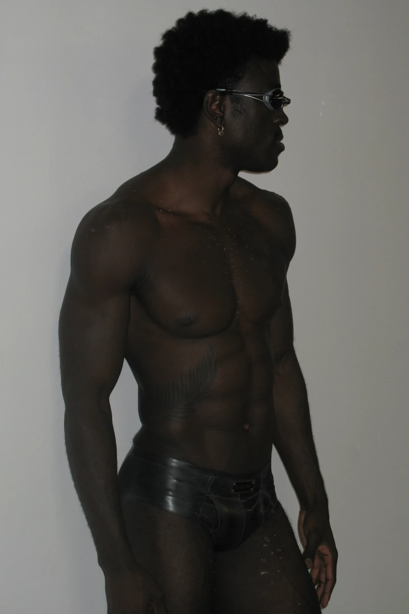 Backstage at Richert Beil’ss show. Photography Erik Cesla
