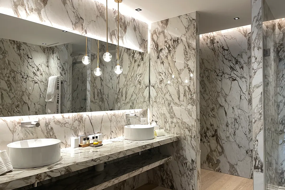 Bathroom details at ARIA Retreat & Spa