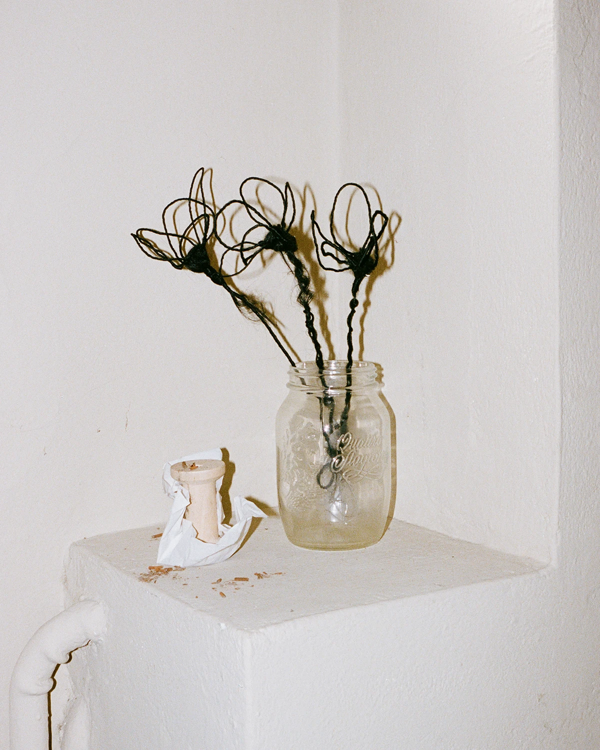 Binta Diaw, details from her atelier. Photography Alessandro Timpanaro