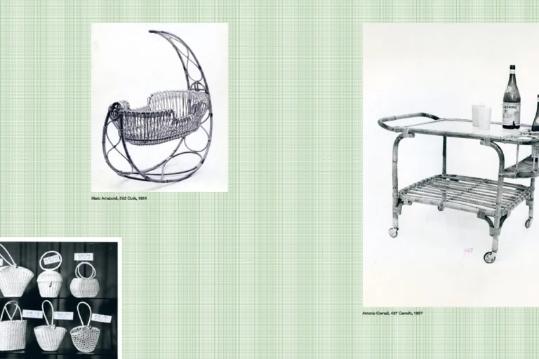 "Grandi Maestri" traces 130 years of Bonacina history of rattan manufacturing and Italian Design. Italian Design Icons in Bonacina Grandi Maestri and pieces for the Agnelli family
