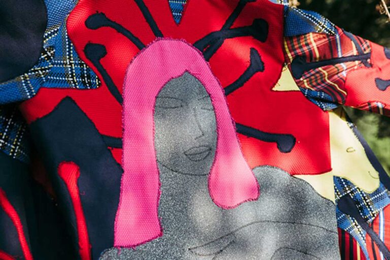 Capi sviluppati con i tessuti colombo da Tiziano Guardini