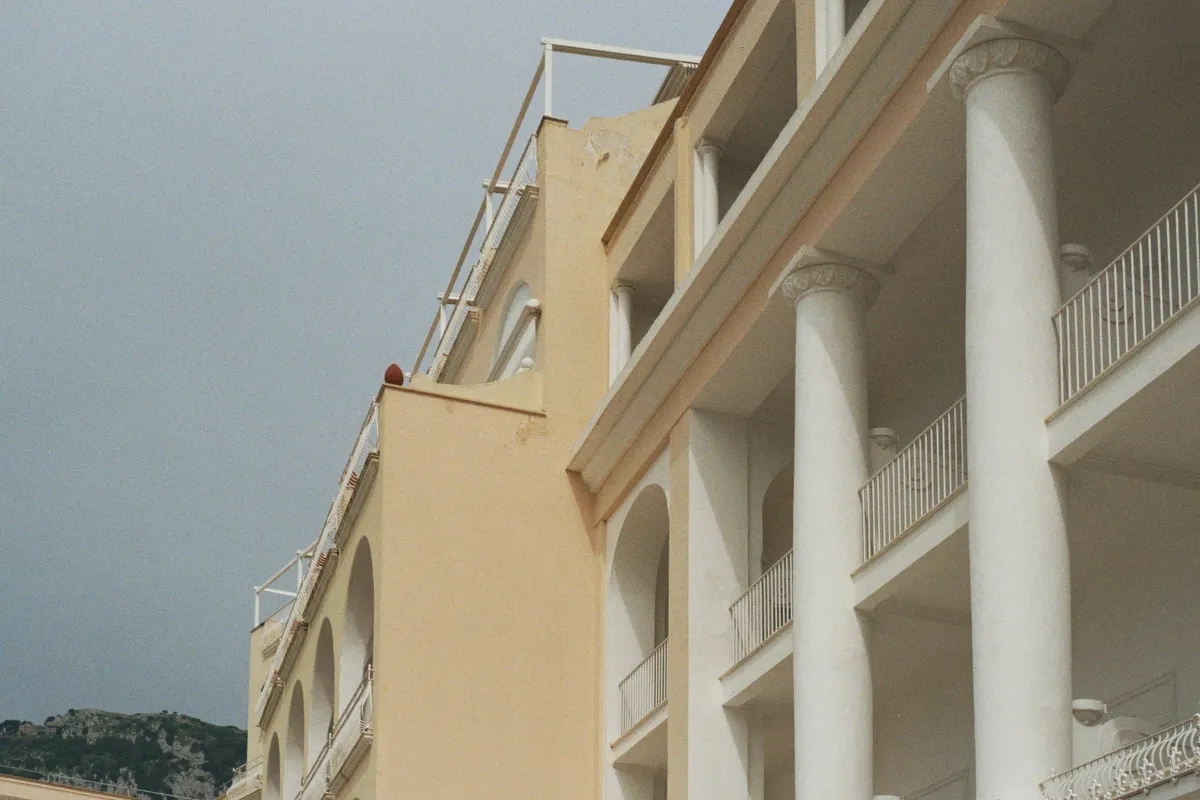 Capri, Quisisana - the main building