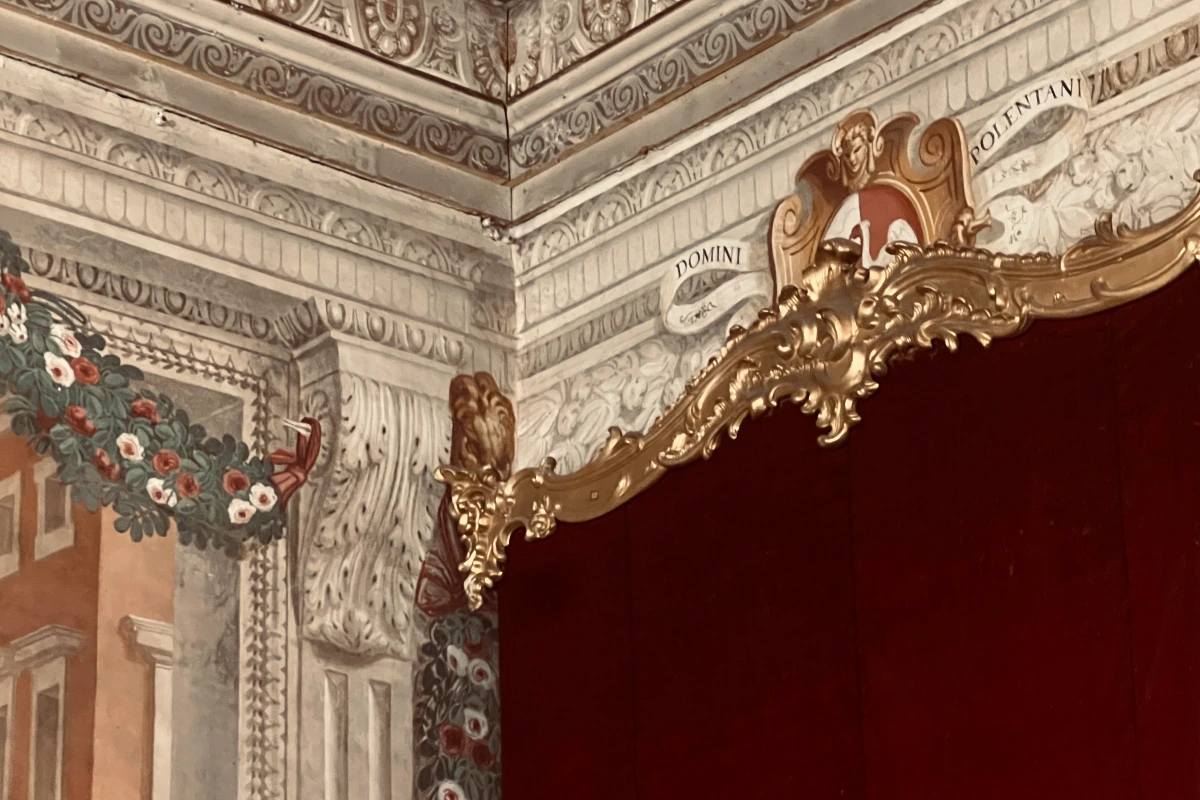 Castello del Catajo, dettaglio di una delle sale