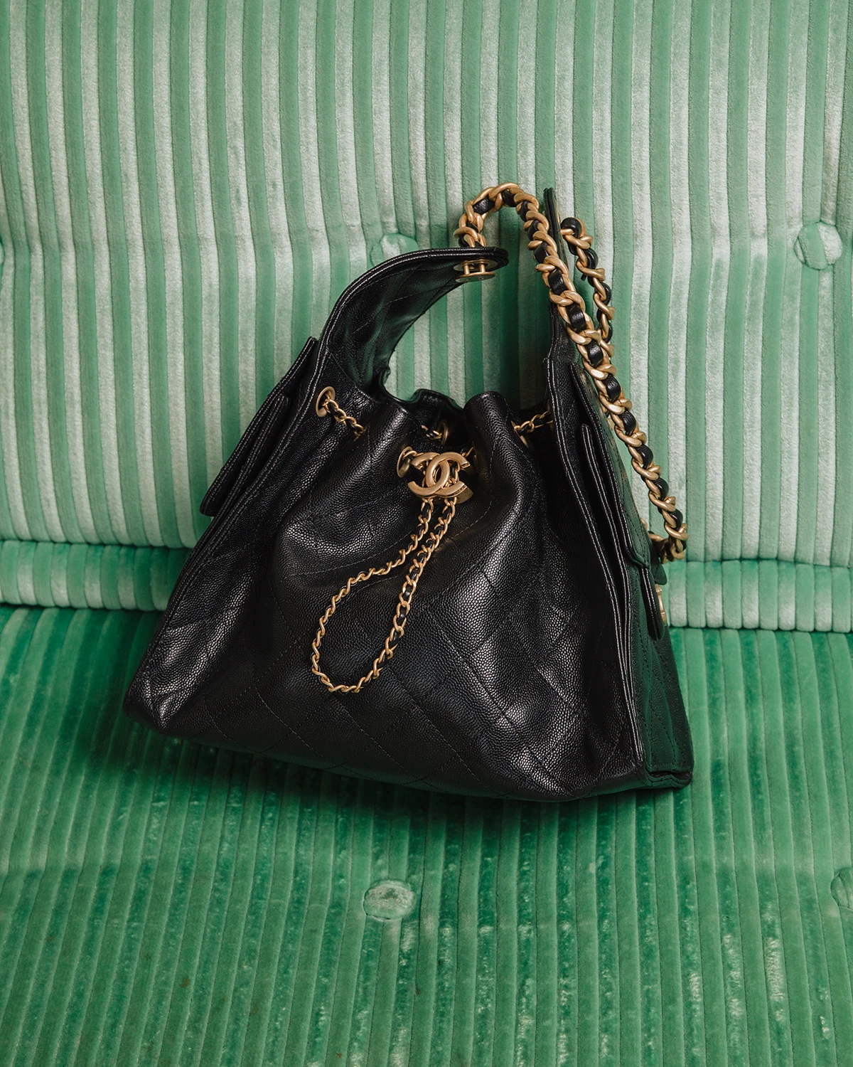 Chanel bag. Victoria Genzini_s house photographed by Alessandro Timparo