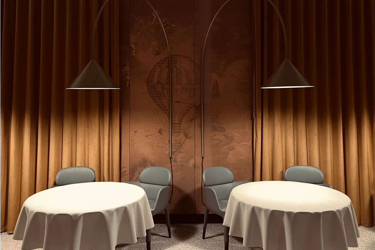 Contraste Milano, design as a scenography