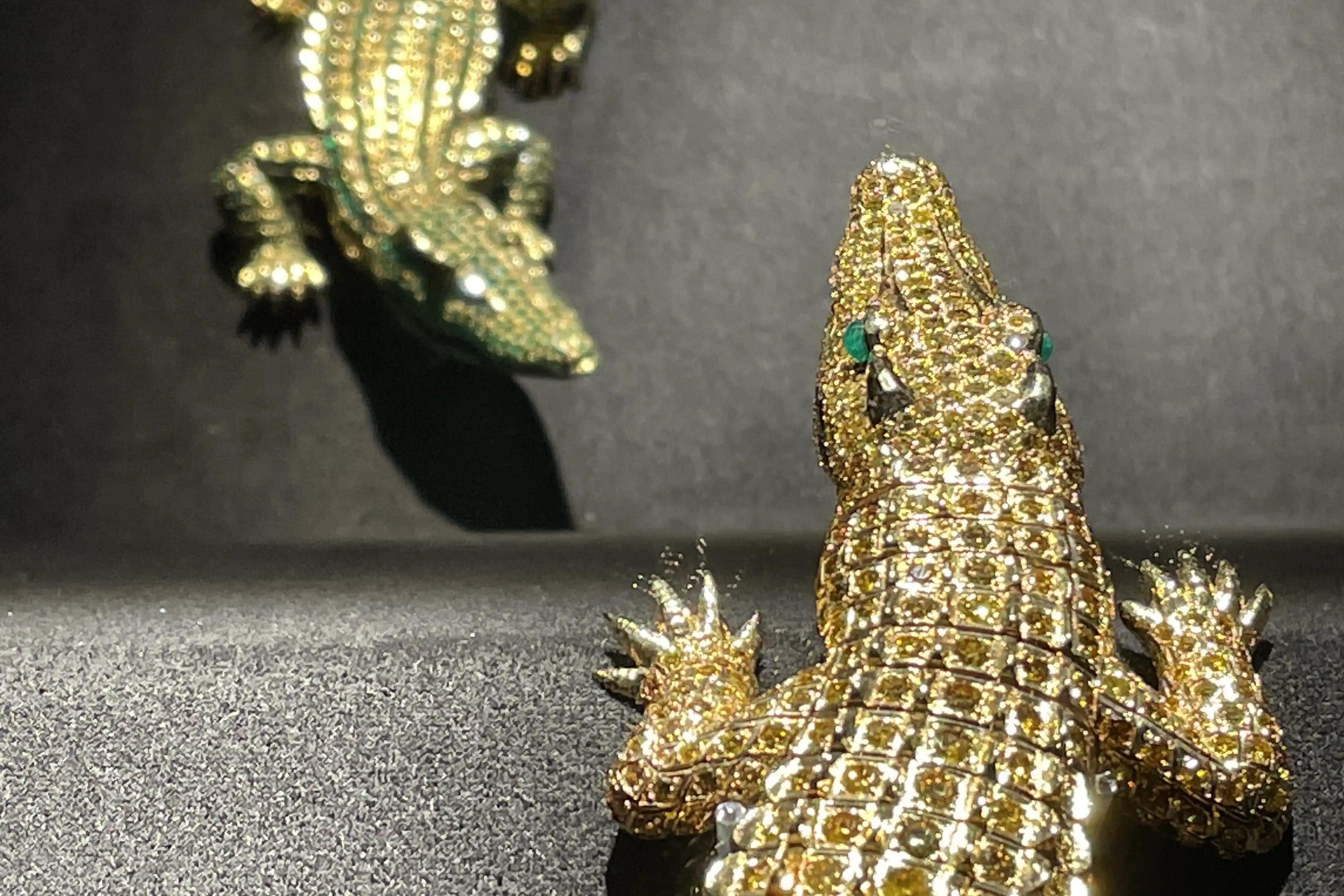 Lampoon, Crocodiles, Cartier Paris, 1975, special order Maria Felix - from Cartier Design, A Living Legacy