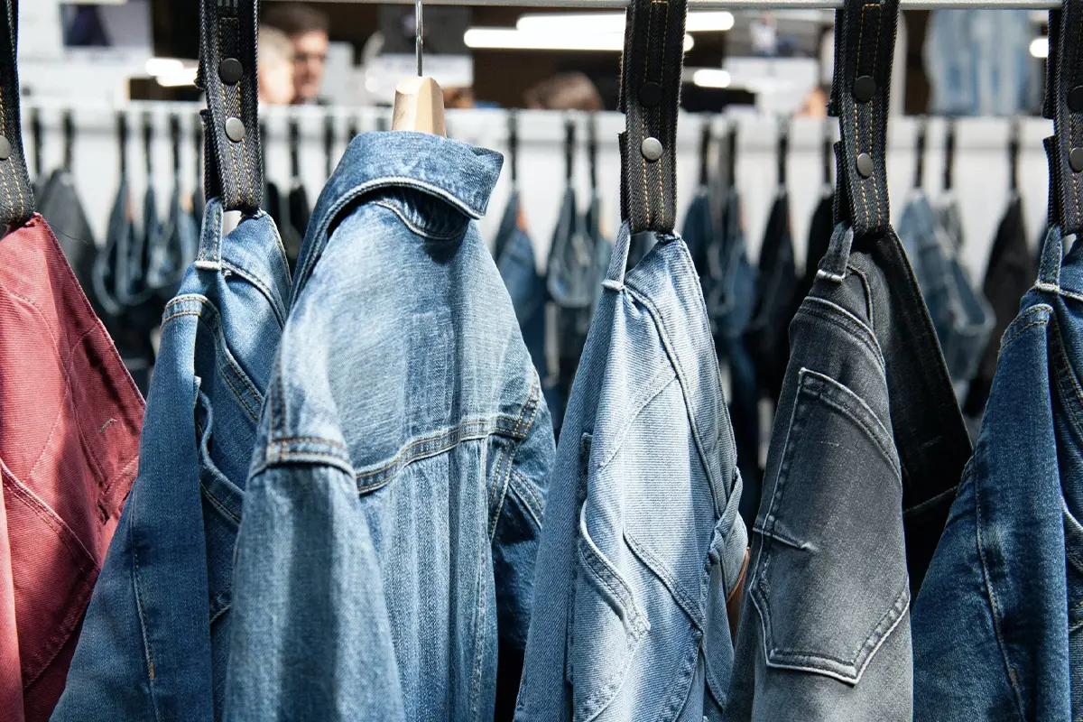 Denim on display