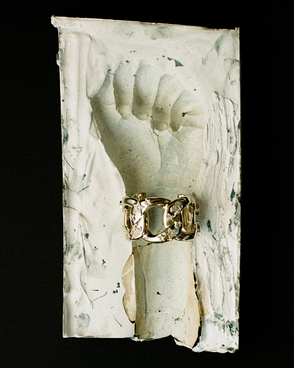 Detail from Binta Diaw_s atelier and Chanel bracelet. Photography Alessandro Timpanaro