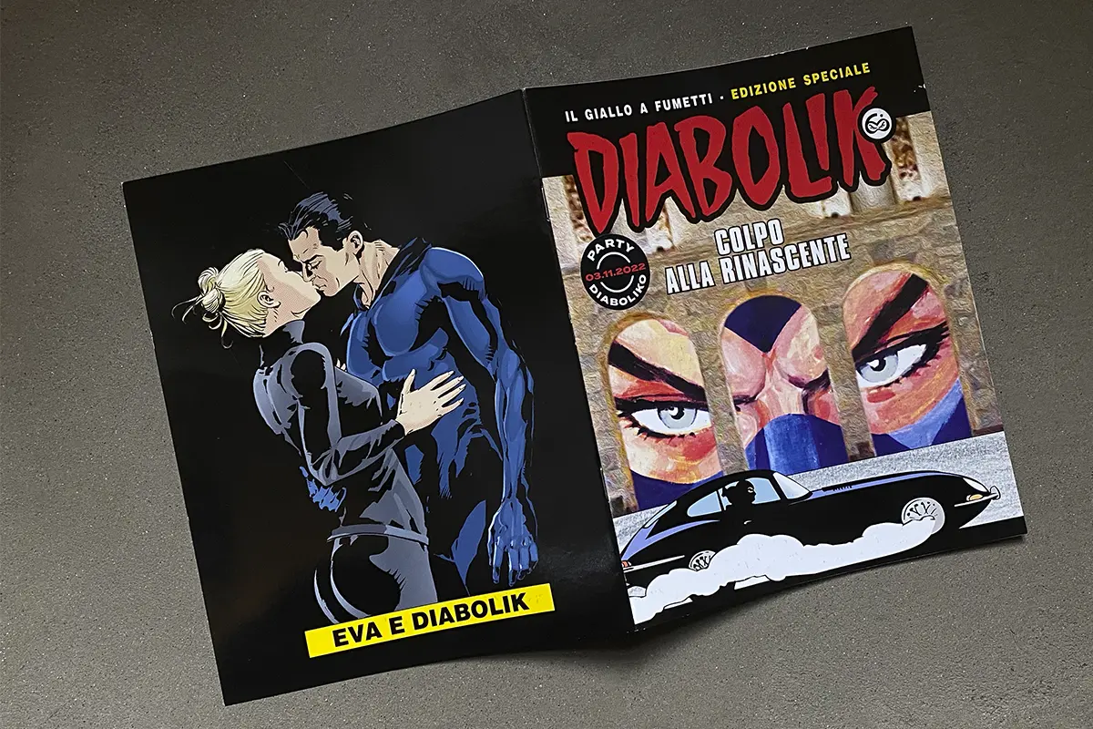 Edizione speciale Diabolik Colpo alla Rinascente Lampoon