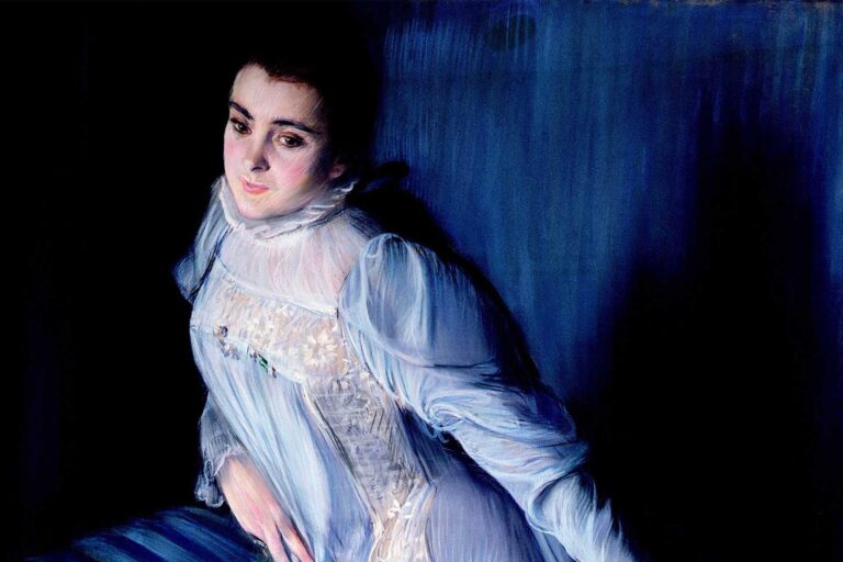 Portrait of Eugenia Huici Arguedas de Errazuriz. Jacques-Emile Blanche. Dixon Gallery and Gardens