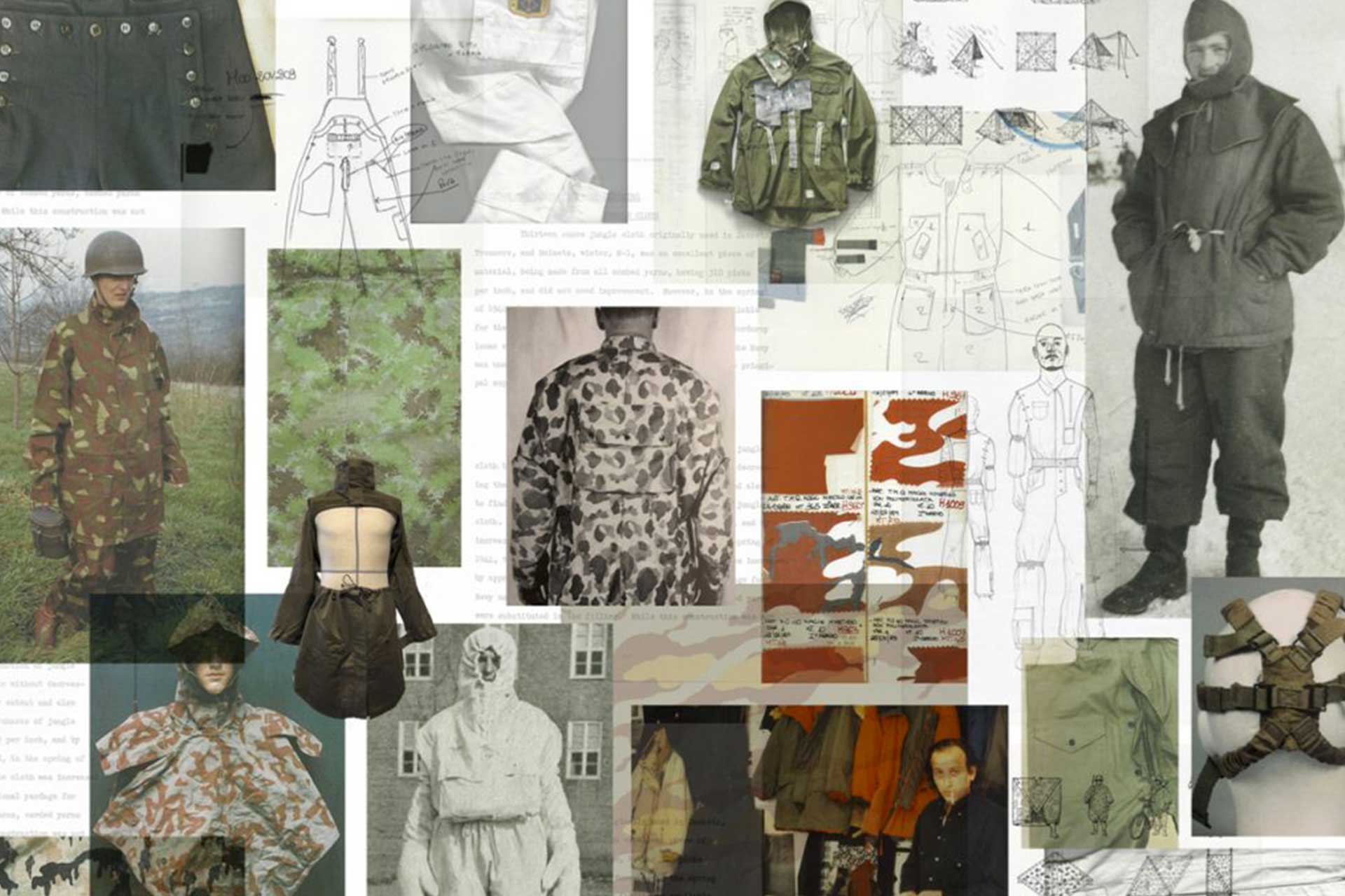 Collage from Uniform : order and disorder