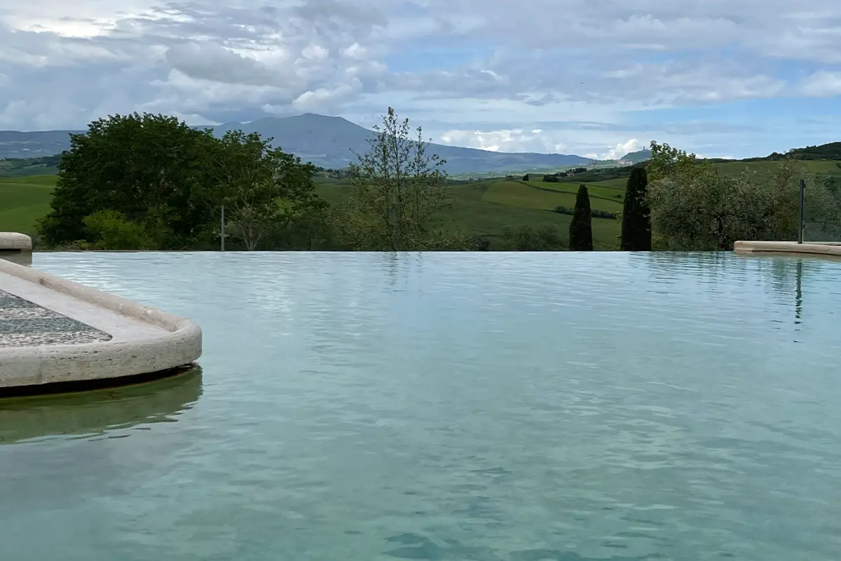 Fonteverde, San Casciano ai Bagni, the 37 degrees pool