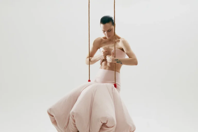 Full look Alaïa. Photography Boris Ovini