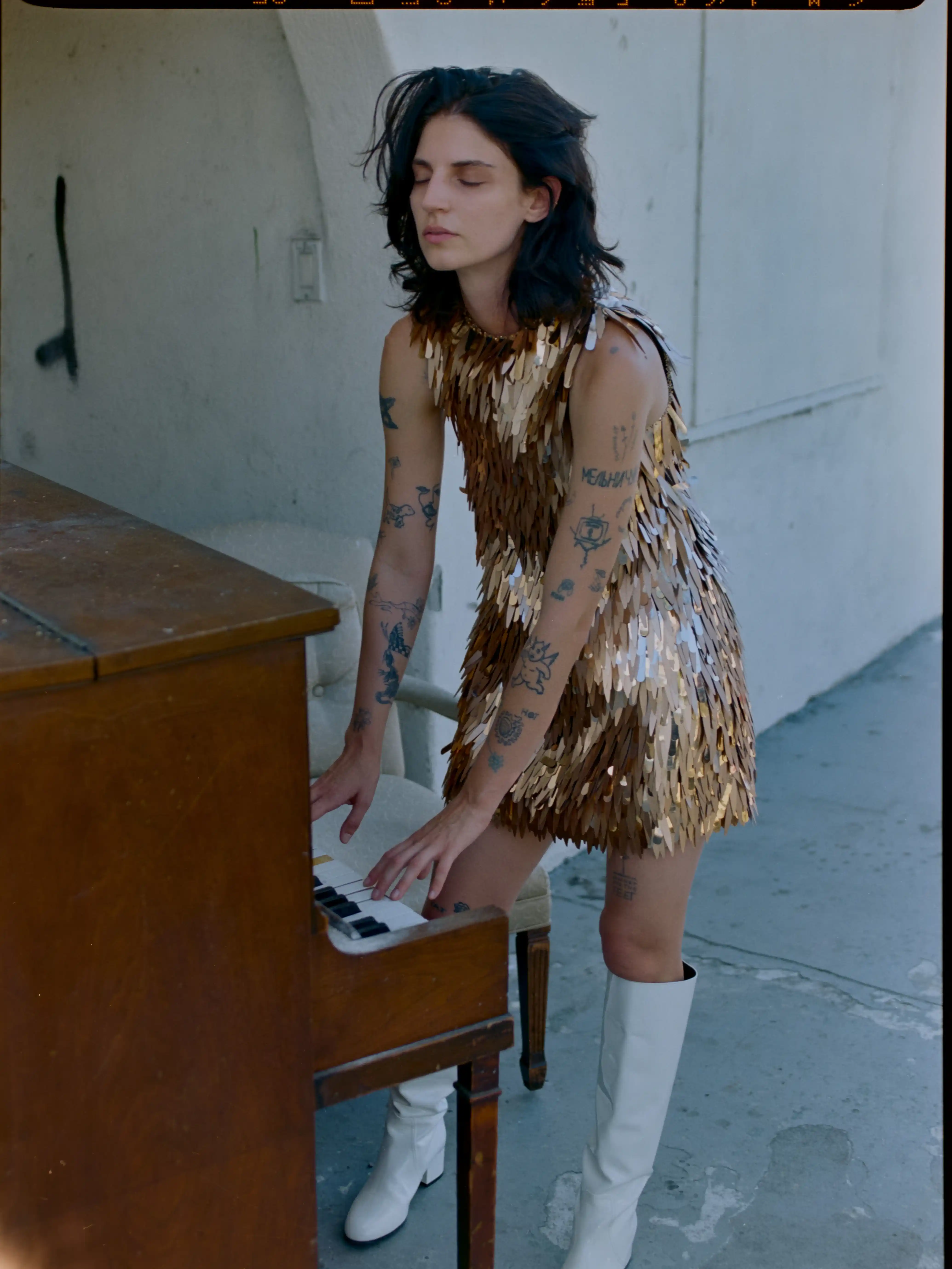 Full look Celine. Photography Rupert Tapper, styling Gemma Ferri