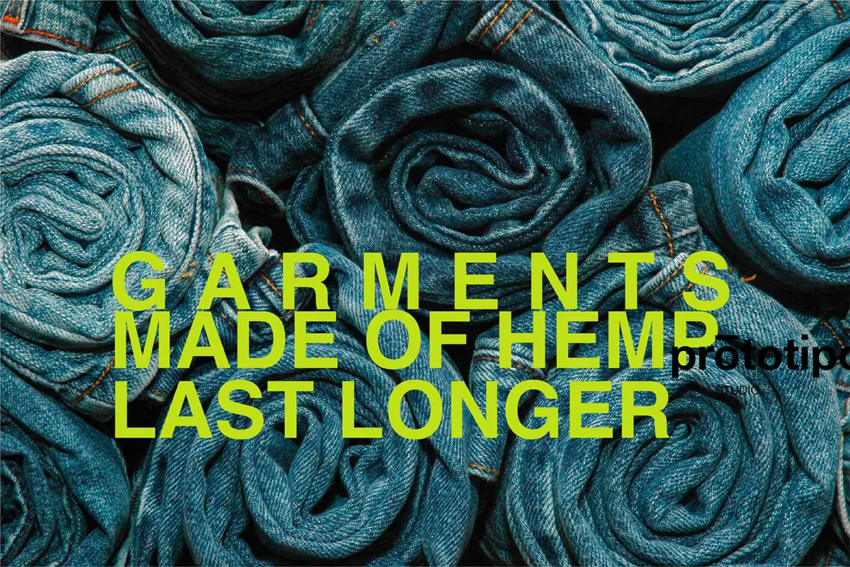 Garments made of hemp last longer|Lampoon. Garments made of hemp last longer