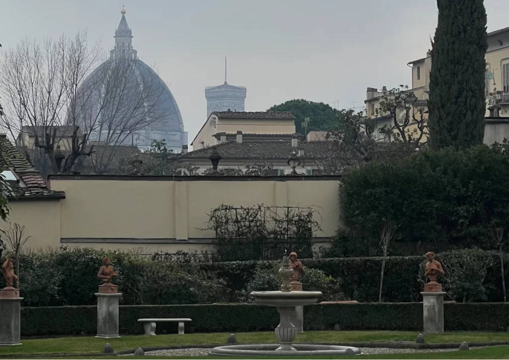 Giardino della Gherardesca – a view on Santa Maria del Fiore, Florence