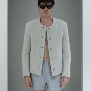 Hemp and Wool Sarner Jacket <br>Tyrolean design