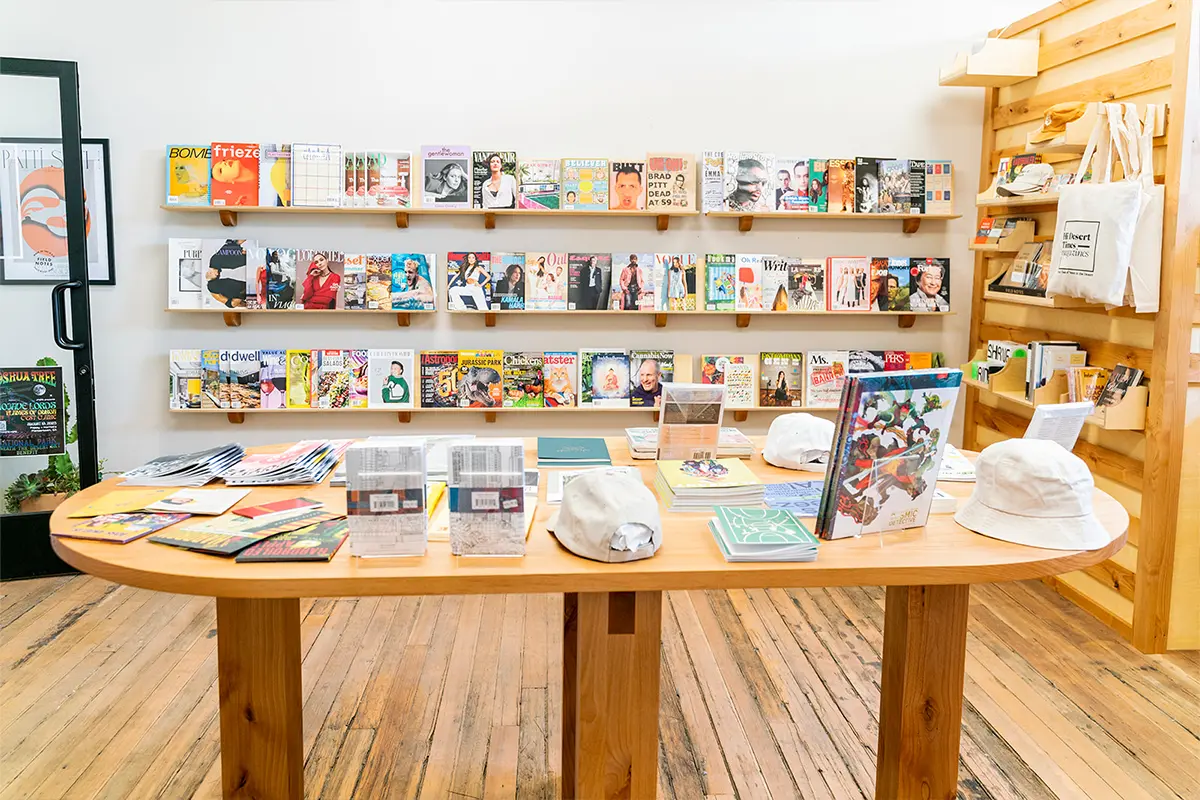 Hi Desert Times is a magazine shop located at 73552 Twentynine Palms Hwy, California
