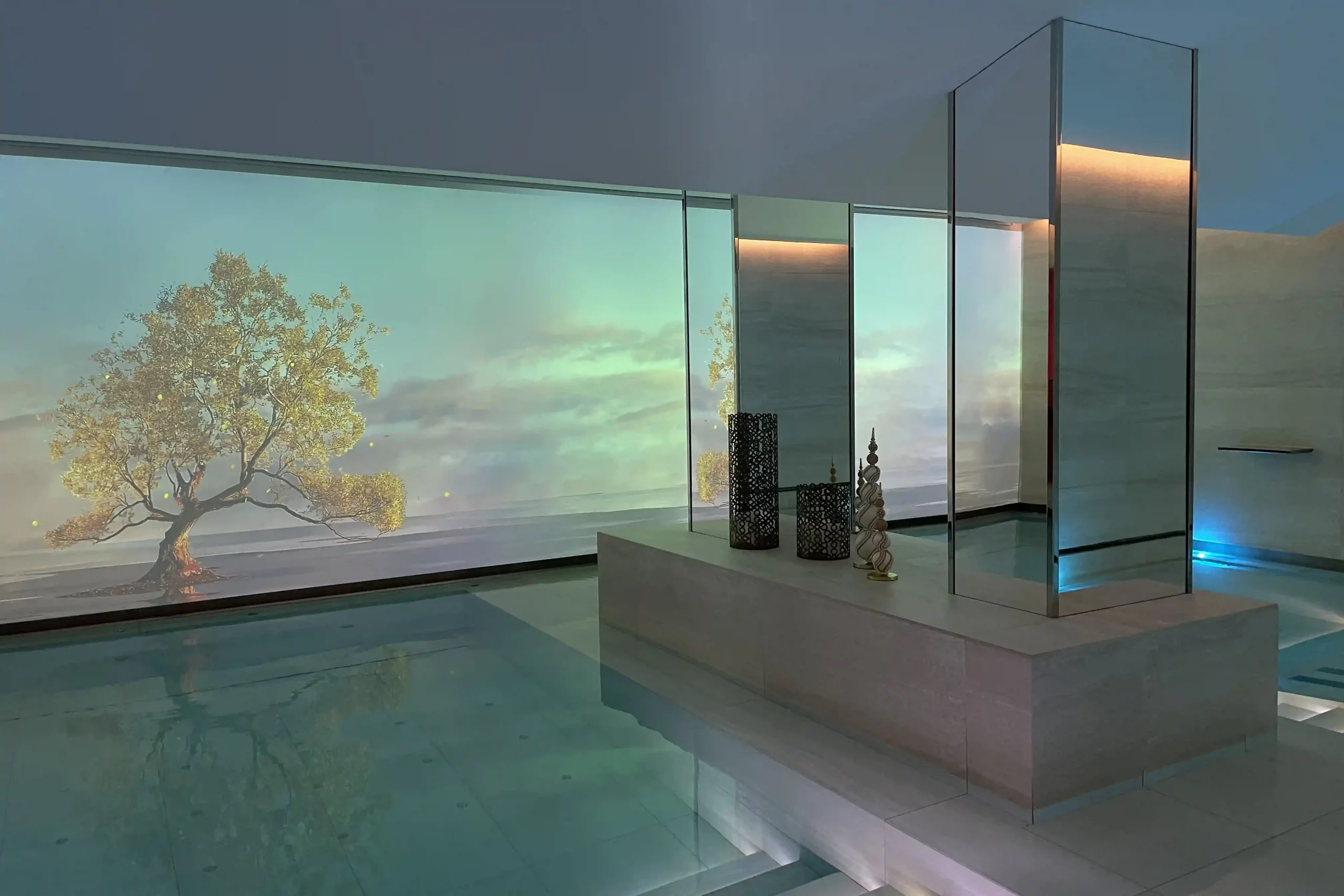 Hotel Helvetzia Bristol Florence - the pool at the Spa