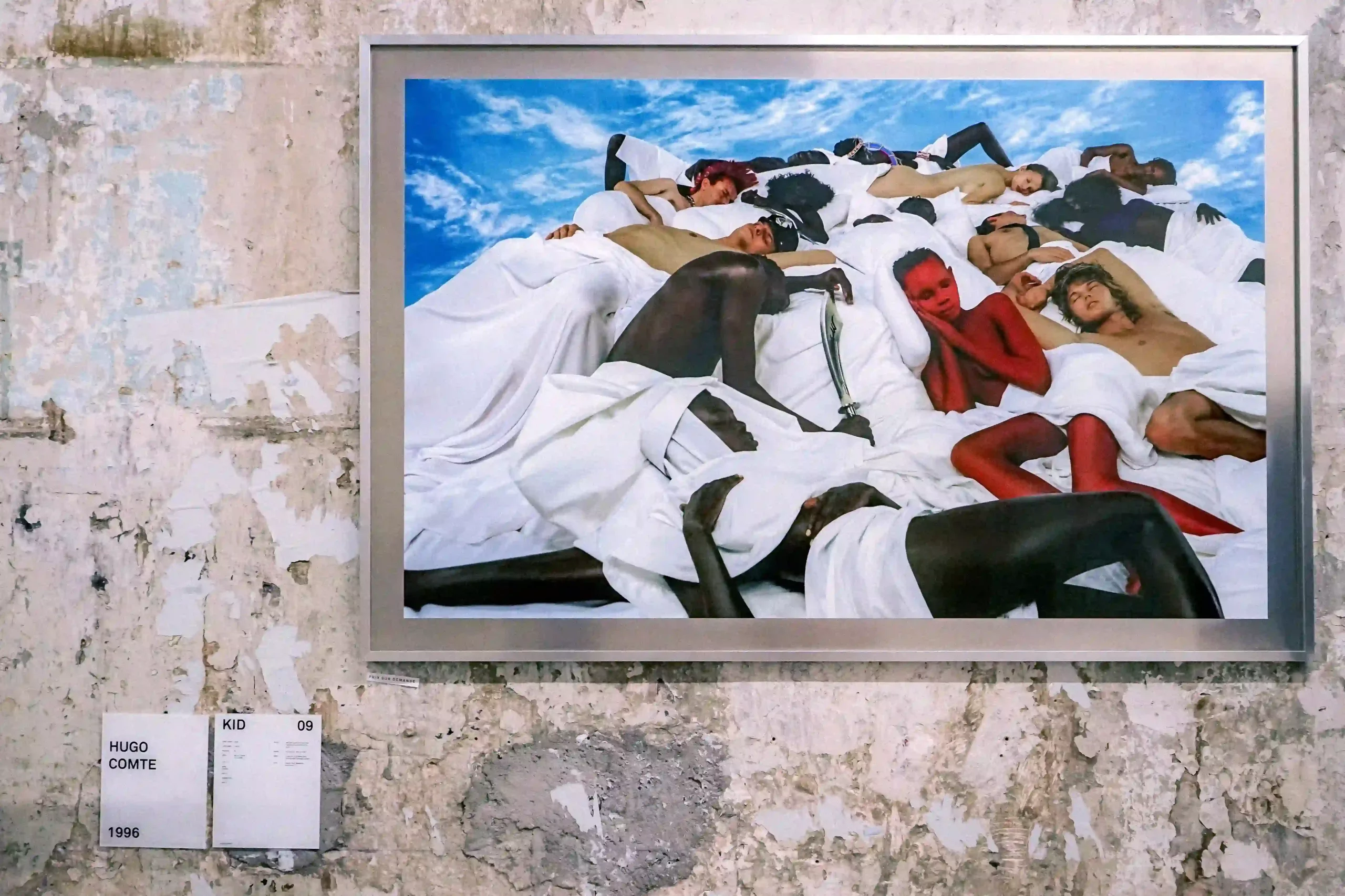 Hugo Compte's work displayed at the launch of KIDZ 2022 – image by Lucien Heritier copy