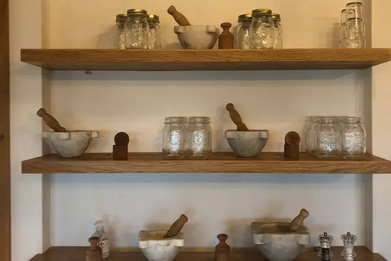 Interior details at La Portofinese