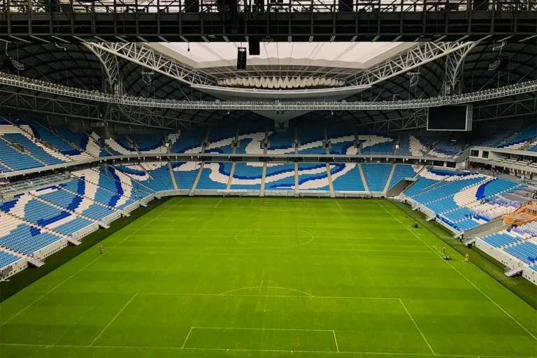 Interno stadio Al Janoub