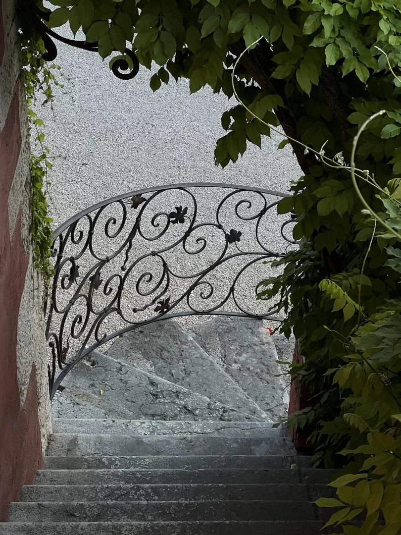 Stairs from the ancient church