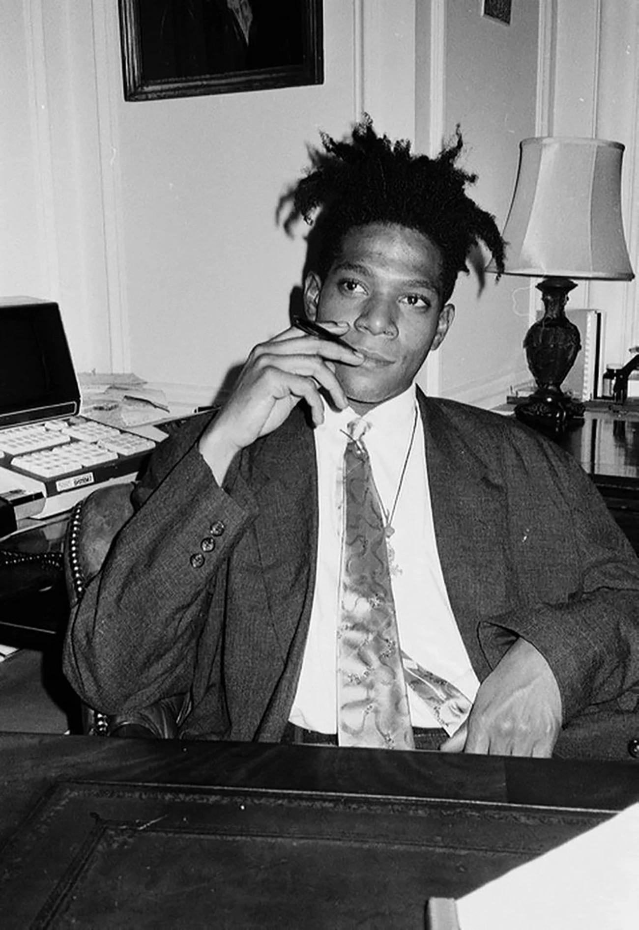Jean-Michel Basquiat by Roxanne Lowit, 1985