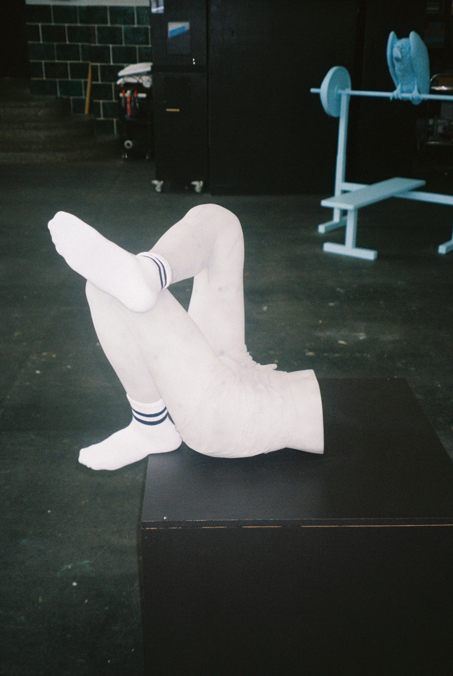L’Addition exhibition work in progress by Elmgreen & Dragset.Photography Elmgreen&Dragset