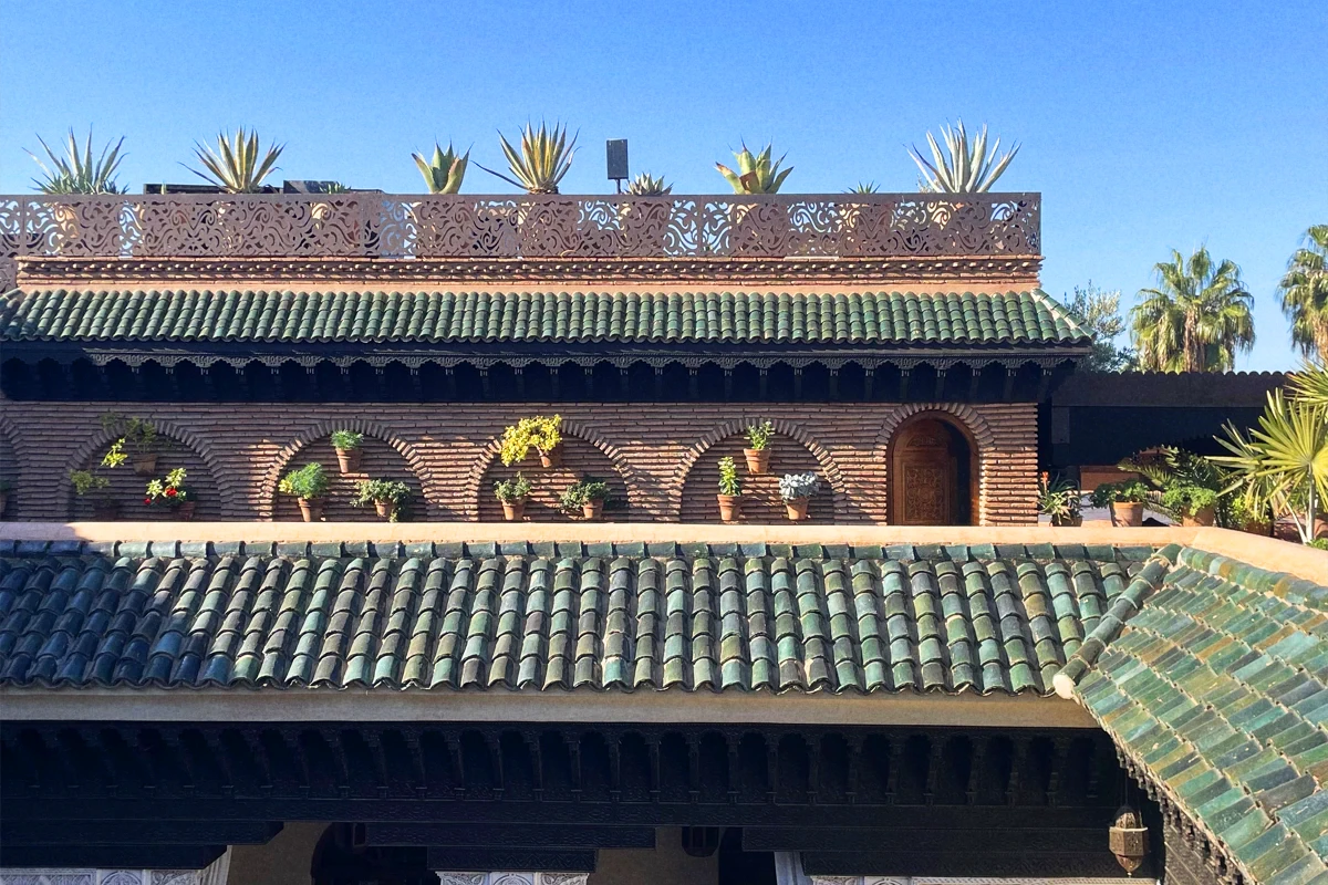 La Sultana, Marrakech - the roof top, more details