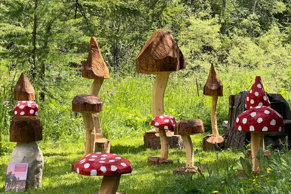 Land art di Michel Vecchi – presso Les Maisons de Judith