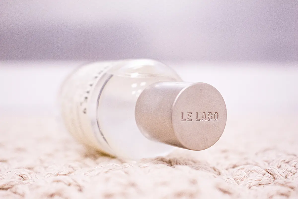 Le Labo Ambrette 9 bottle details