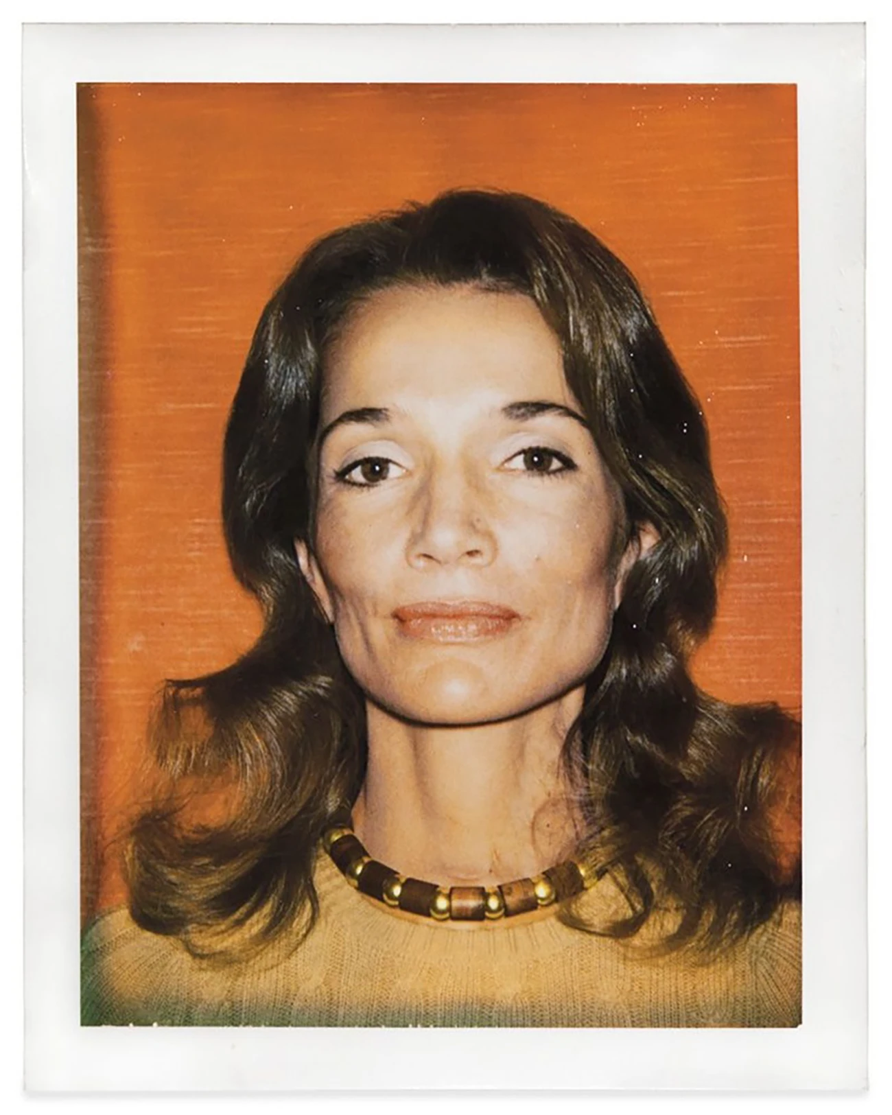 Lee Radziwill Polaroid taken by Andy Warhol in 1972