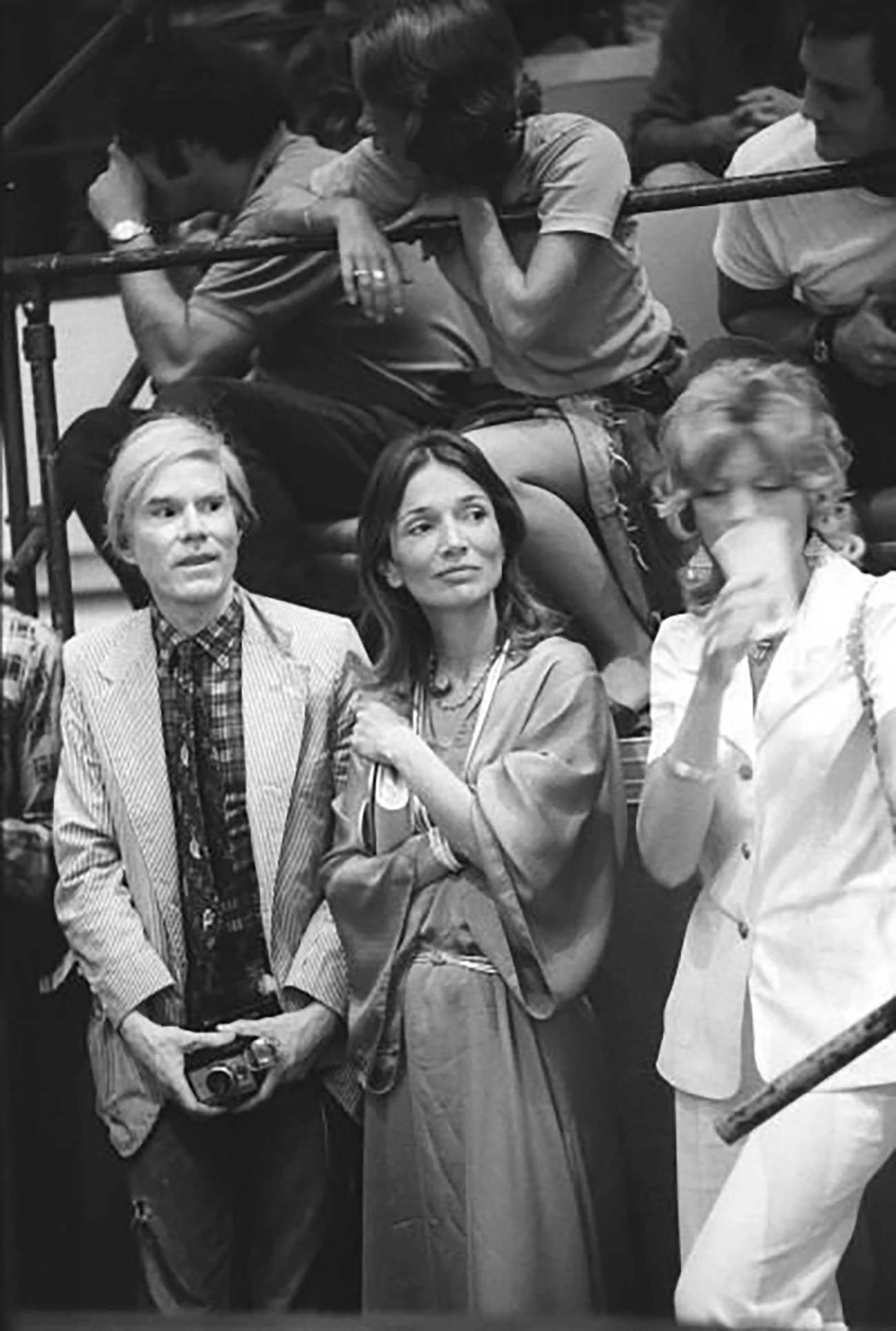 Lee Radziwill and Andy Warhol