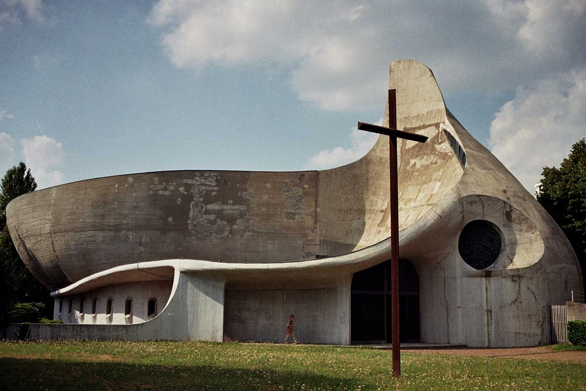 Mariarosa Zibetti Ribaldone and Benvenuto Villa, San Paolo Apostolo Chruch, Gallarate (VA), 1971-1973. Photography Sofia Quilici